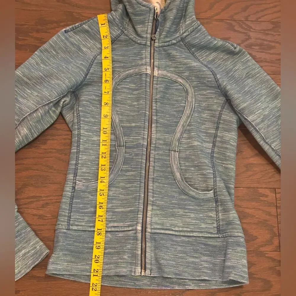 Lululemon Hoodie Wee Are From Space Printed Polar Cream Clarity Yellow Size 2